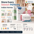 🧳Vacuum Storage Bags – Press & Seal (PACK OF 5)